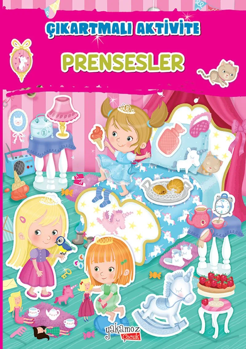 Prensesler / Çıkartmalı Aktivite