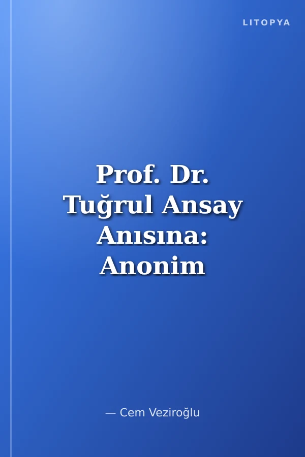 Prof. Dr. Tuğrul Ansay Anısına: Anonim Şirketler Hukukunun Gelecek On Yılı Koç Üniversitesi Hukuk Fakültesi Hukuka Genç Yaklaşımlar Konferans Serisi No. 11
