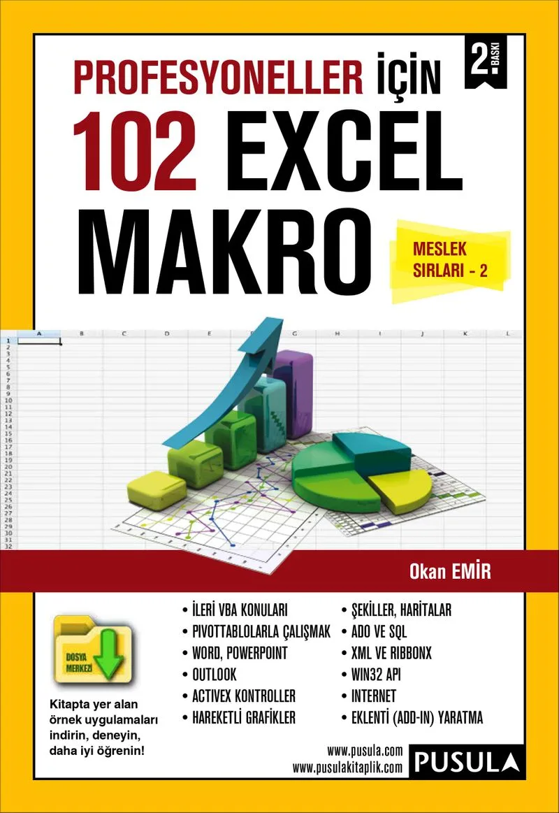 Profesyoneller için 102 Örnekle Excel Makro (Meslek Sırları 2)