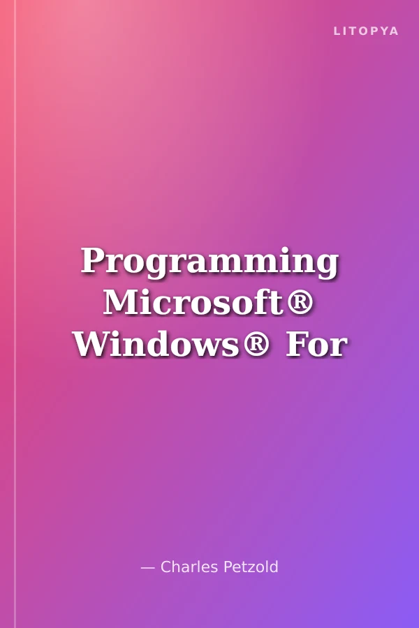 Programming Microsoft® Windows® For