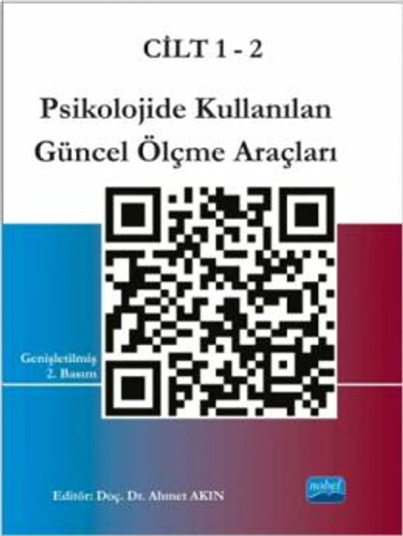 Psikolojide Kullanılan Güncel Ölçme Araçları (2 Cilt Kutulu)