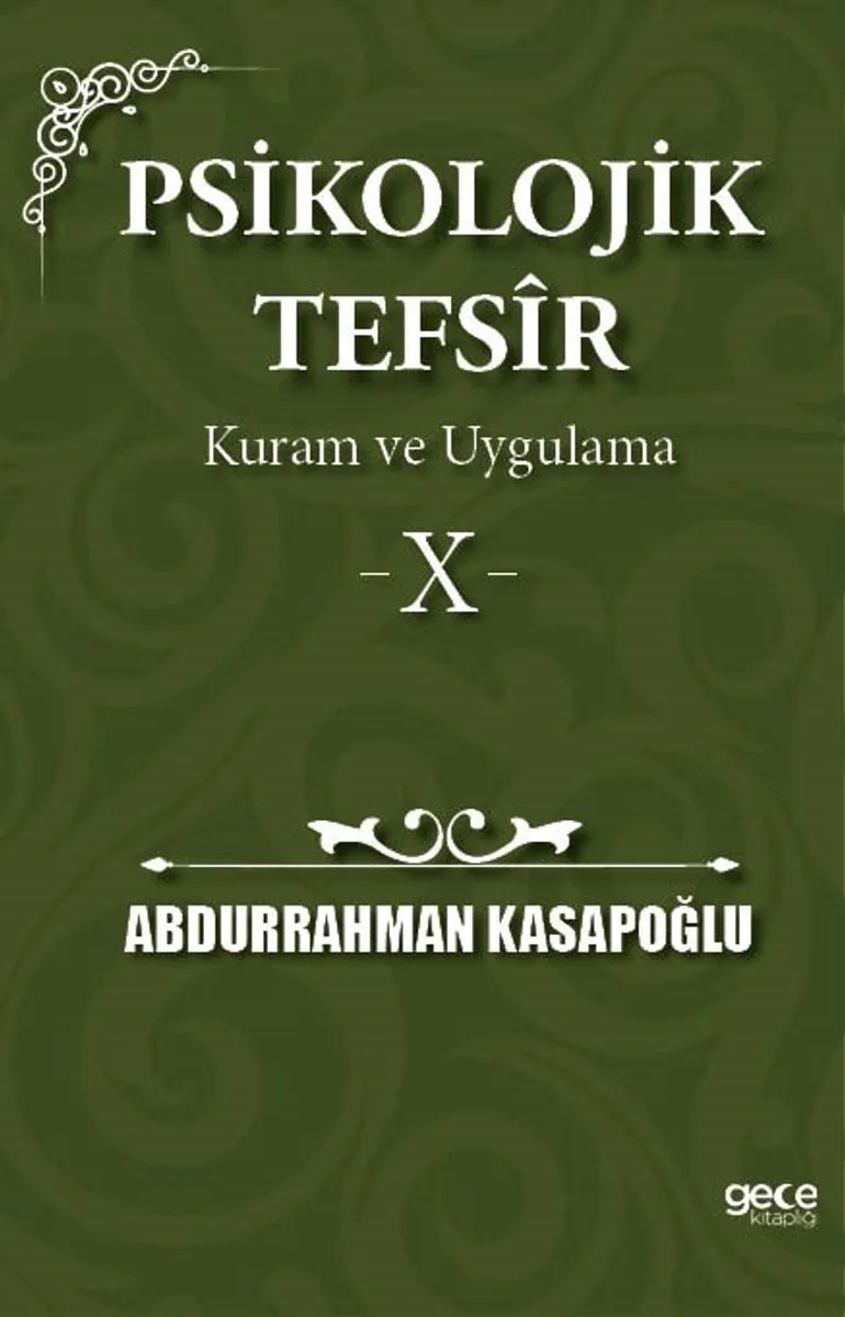 Psikolojik Tefs&icirc;r Kuram ve Uygulama 10