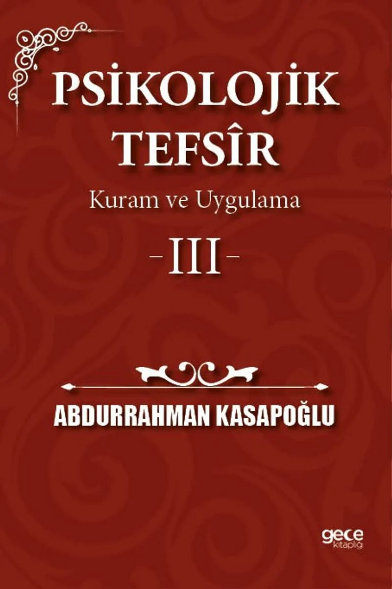 Psikolojik Tefs&icirc;r Kuram ve Uygulama 3