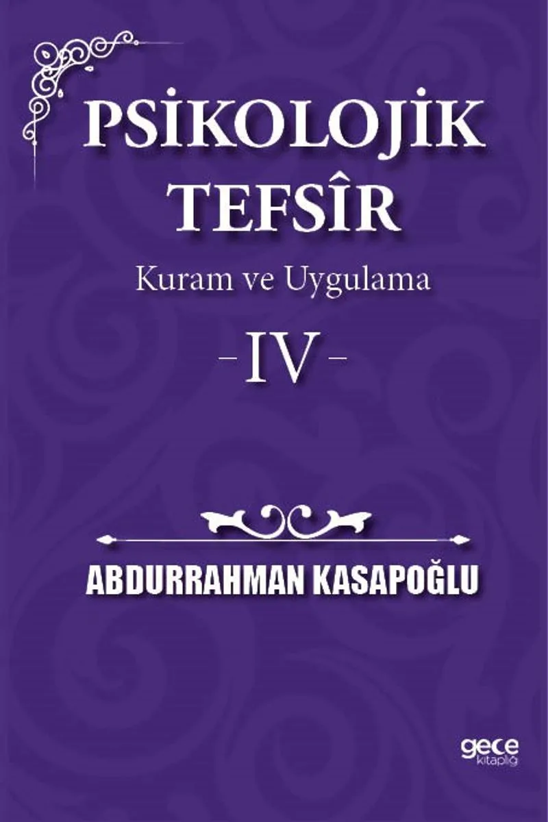 Psikolojik Tefs&icirc;r Kuram ve Uygulama 4
