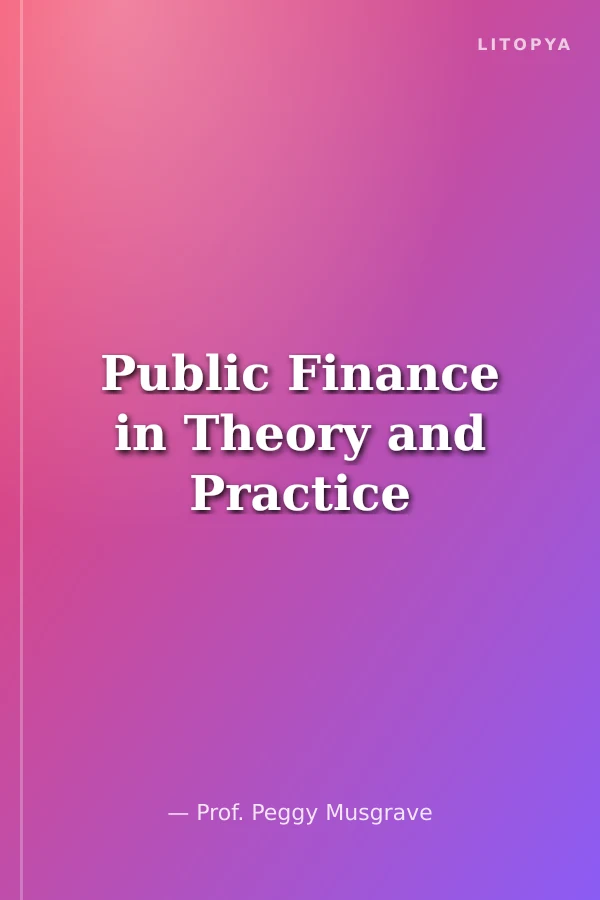 Public Finance in Theory and Practice