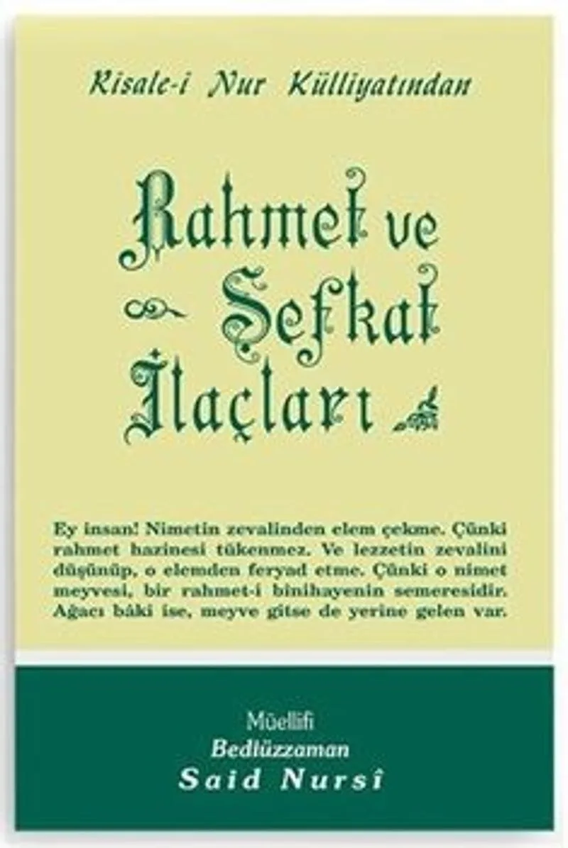 Rahmet ve Şefkat İlaçları - Orta Boy (Kod:420)