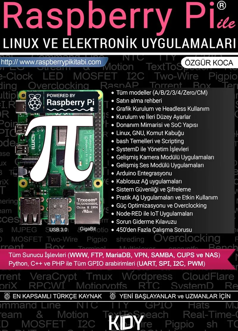 Raspberry Pi ile Linux Ve Elektronik Uygulamaları