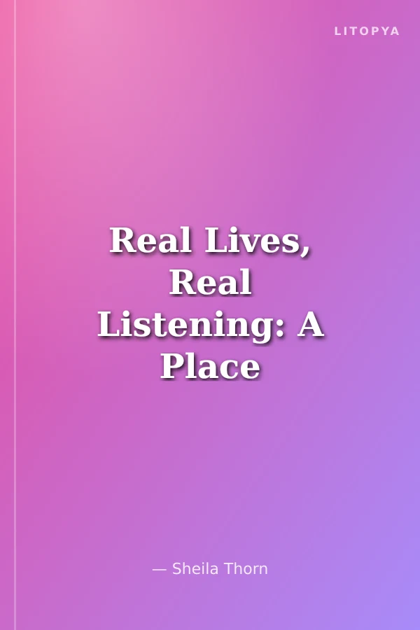 Real Lives, Real Listening: A Place I Know Well+CD B1-B2 Intermediate