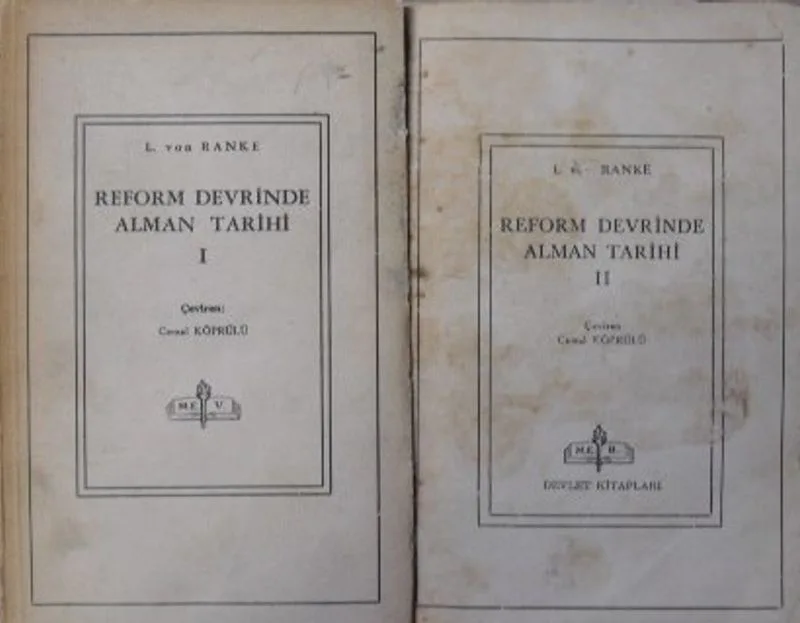 Reform Devrinde Alman Tarihi -2 cilt (11-A-8)