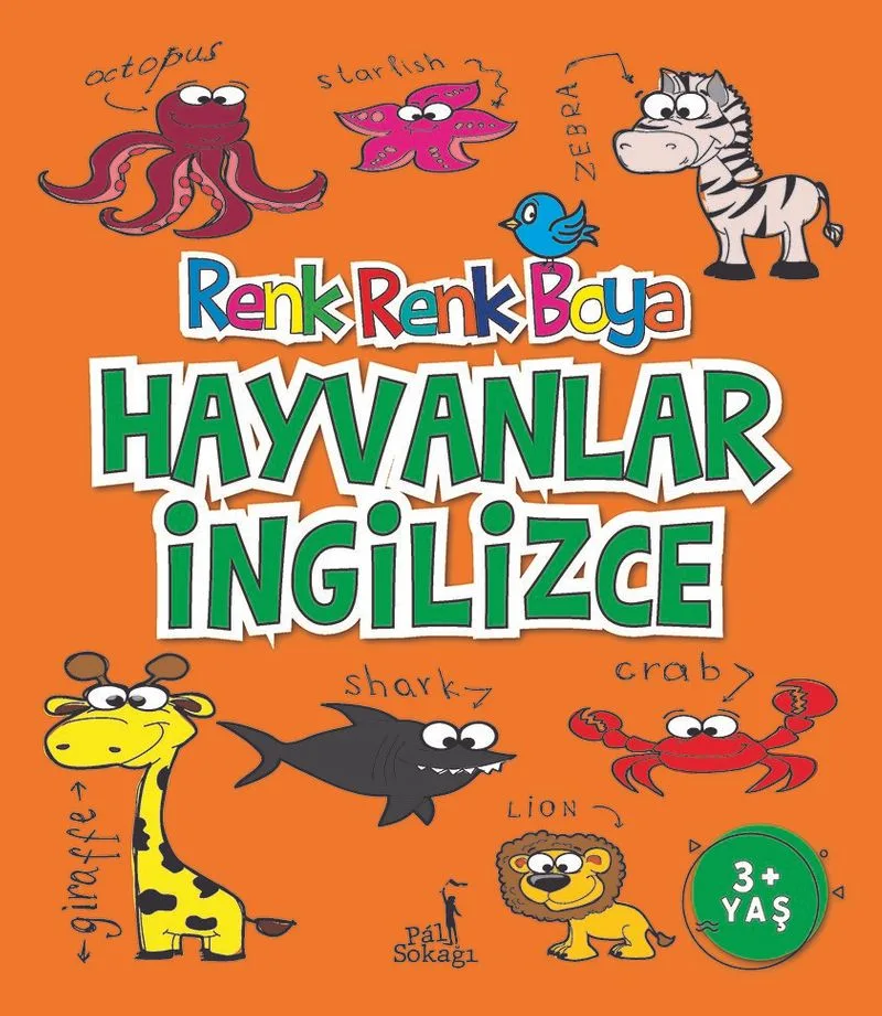 Renk Renk Boya / Hayvanlar İngilizce