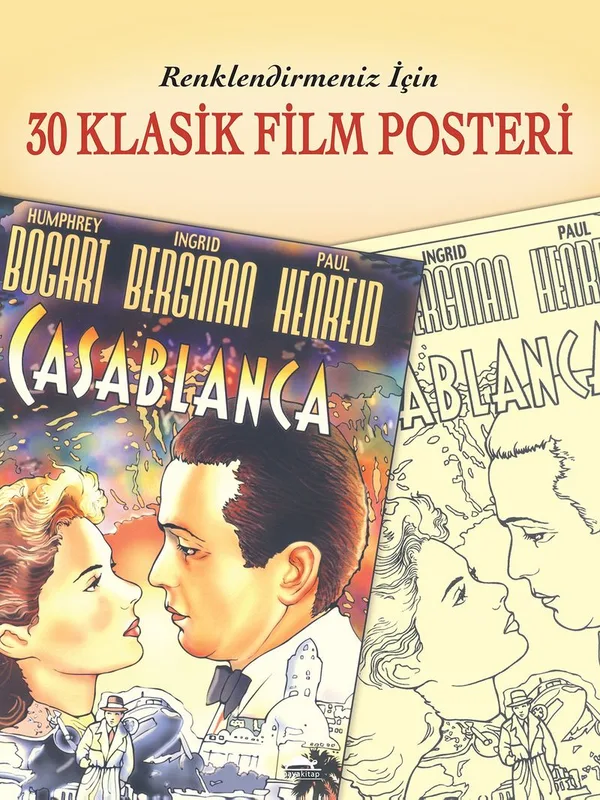 Renklendirmeniz İçin 30 Klasik Film Posteri