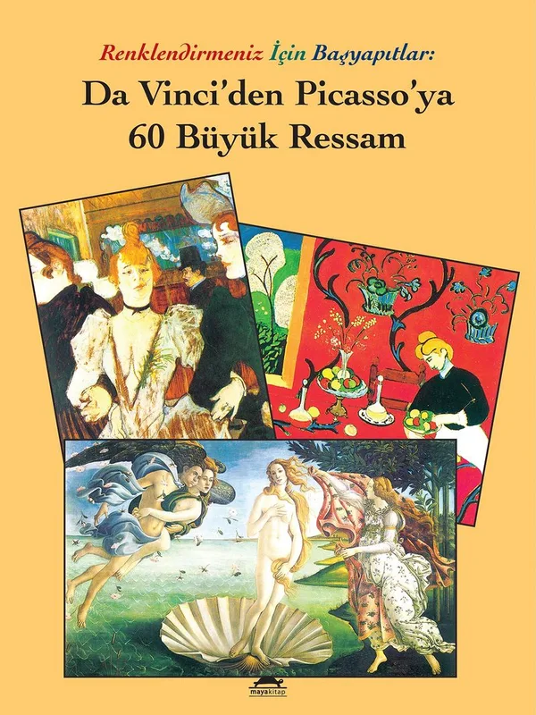 Renklendirmeniz İçin Da Vinci'den Picasso'ya 60 Büyük Ressam