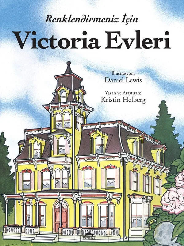 Renklendirmeniz İçin Victoria Evleri