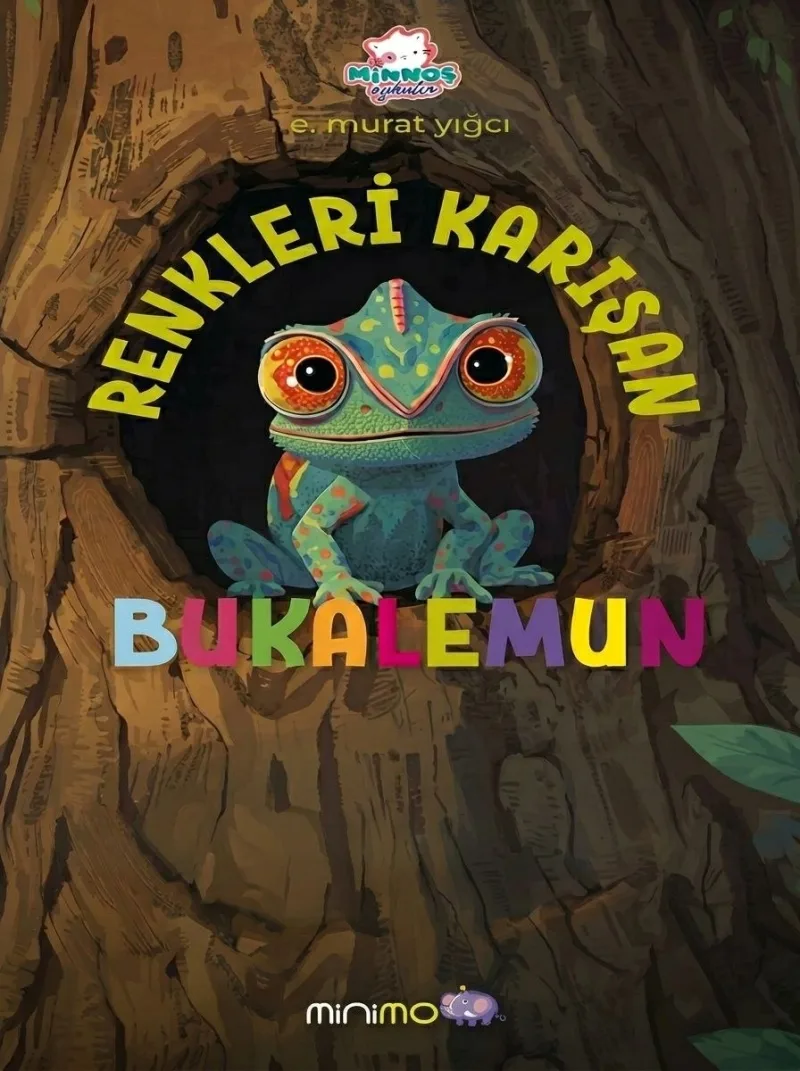 Renkleri Karışan Bukalemun