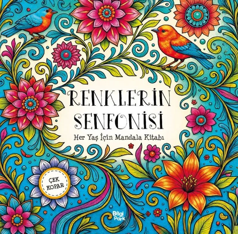 Renklerin Senfonisi / Her Yaş İçin Mandala Çek Kopar