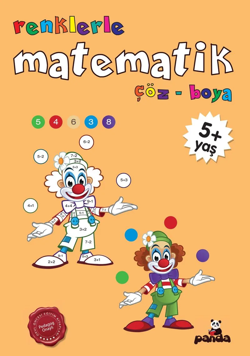 Renklerle Matematik Çöz-Boya (5+ Yaş)