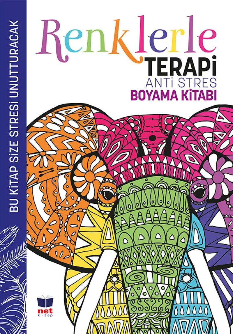 Renklerle Terapi Anti Stres Boyama Kitabı