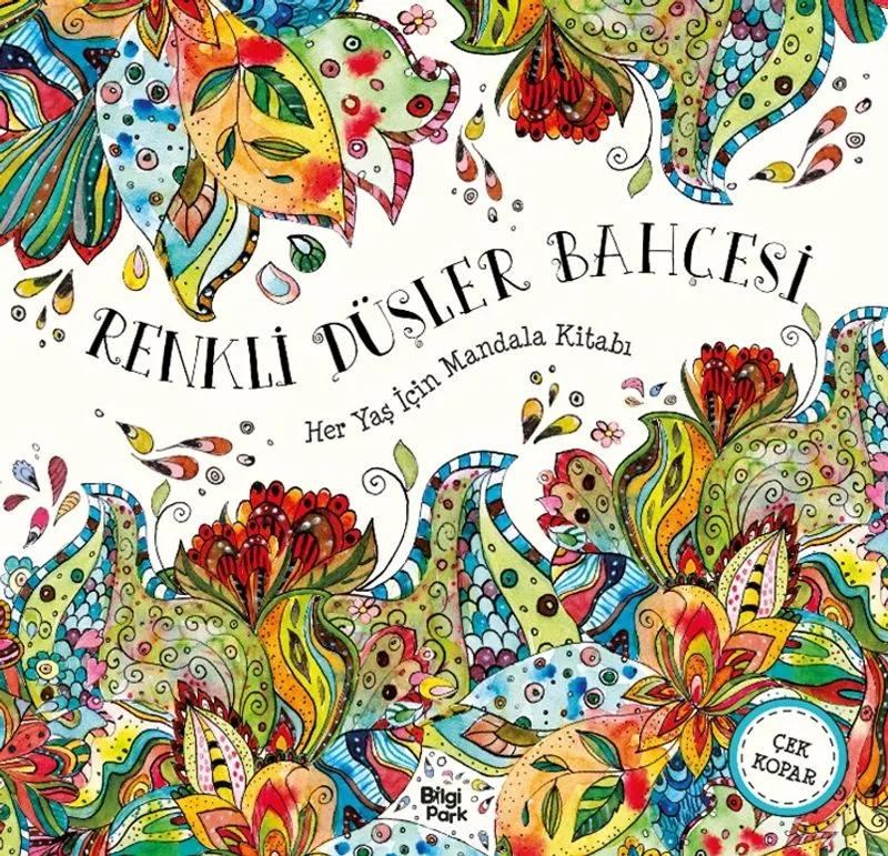 Renkli Düşler Bahçesi / Her Yaş İçin Mandala