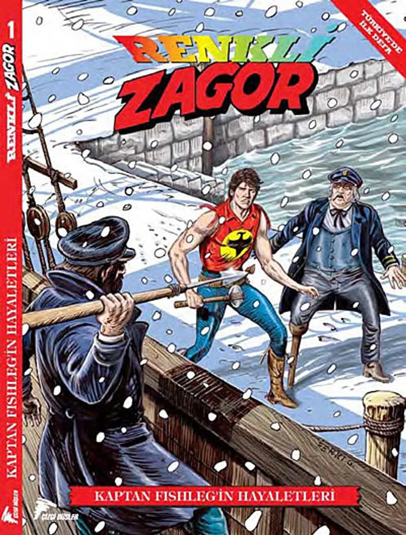 Renkli Zagor 1 Kaptan Fishleg'in Hayaletleri