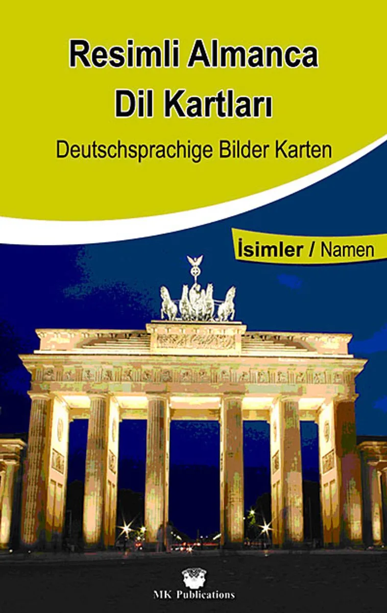 Resimli Almanca Dil Kartları / İsimler