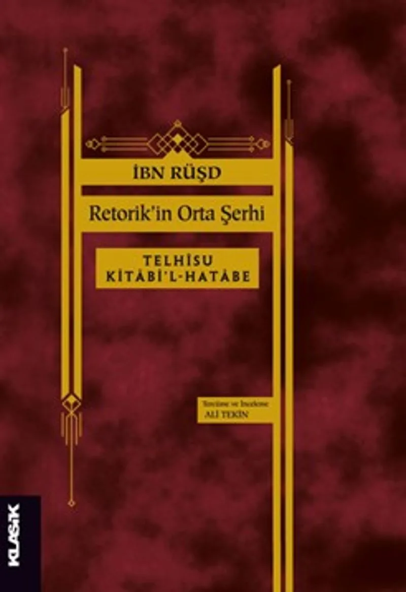 Retorik'in Orta Şerhi Telh&icirc;su Kitabi'l-Hatabe