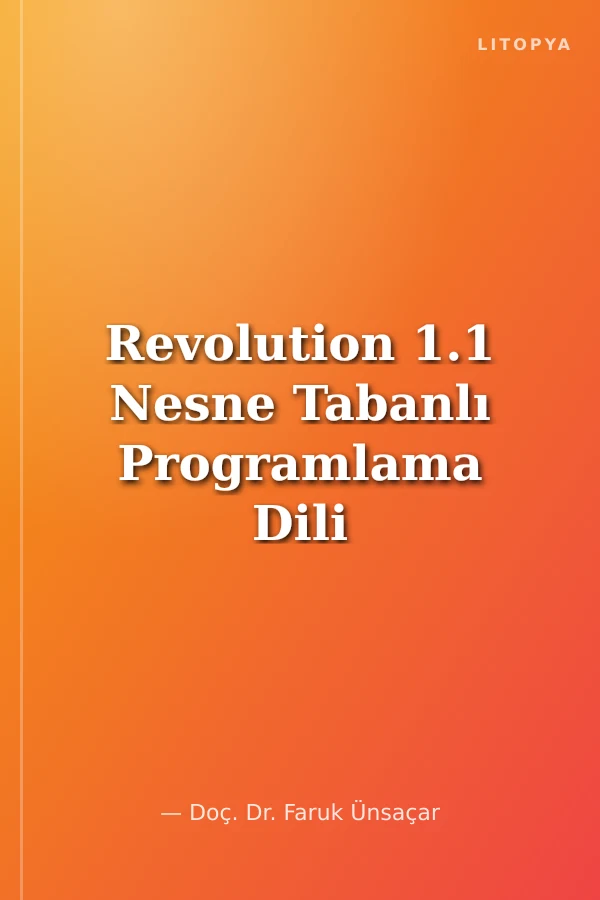 Revolution 1.1 Nesne Tabanlı Programlama Dili