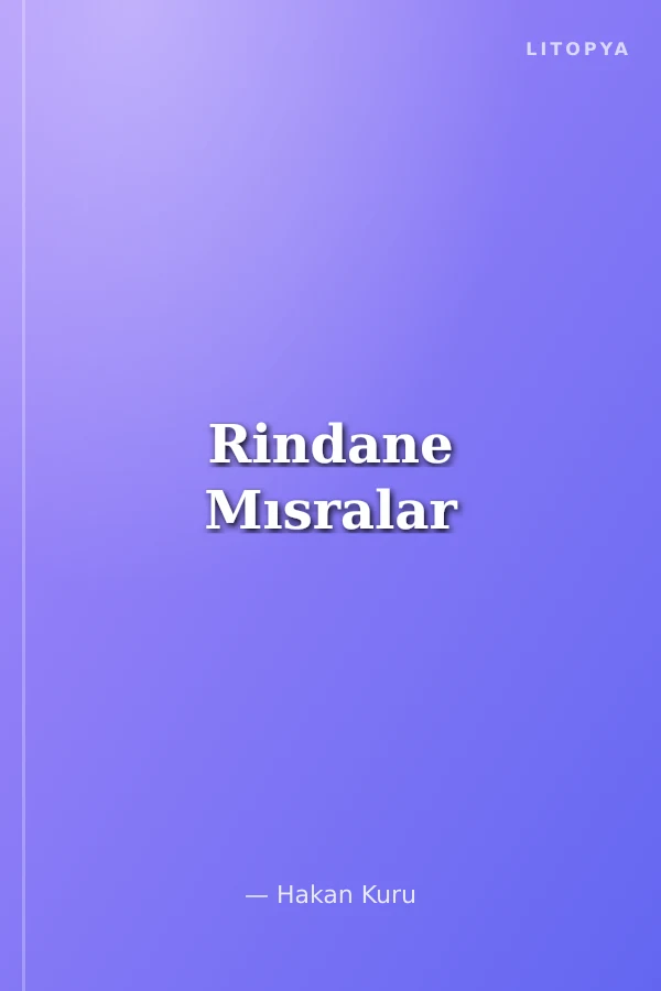 Rindane Mısralar