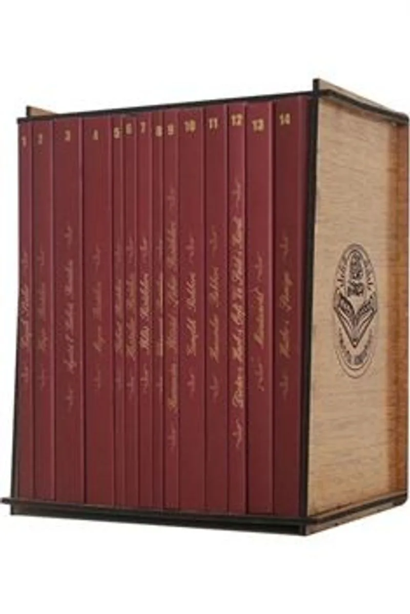 Risale-i Nur Külliyatından Çanta Boy Risaleler (Ahşap Kutulu 14 Kitap Set)