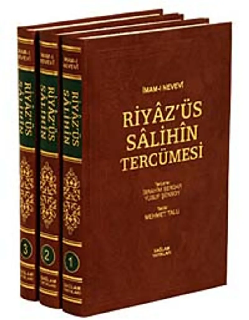 Riyaz' üs Salihin Tercümesi (3 Cilt-ithal)