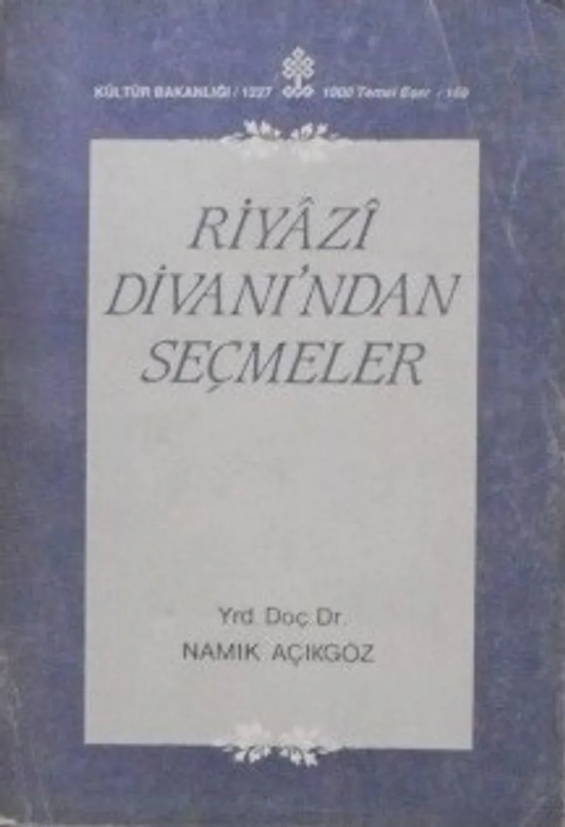 Riyazi Divanından Seçmeler (Kod: 2-H-21)