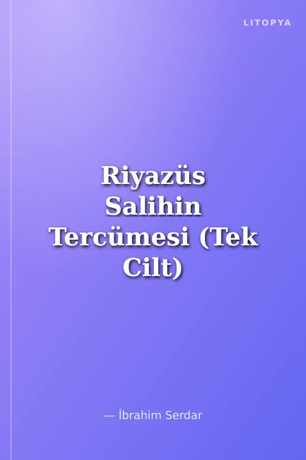 Riyazüs Salihin Tercümesi (Tek Cilt)