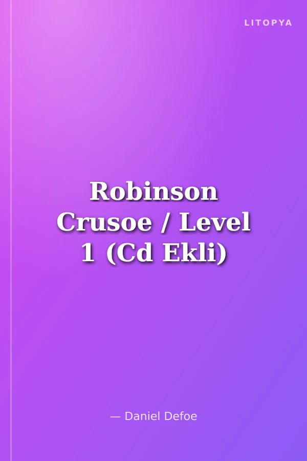 Robinson Crusoe / Level 1 (Cd Ekli)