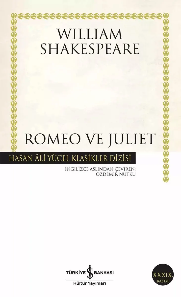 Romeo ve Juliet (Karton Kapak)