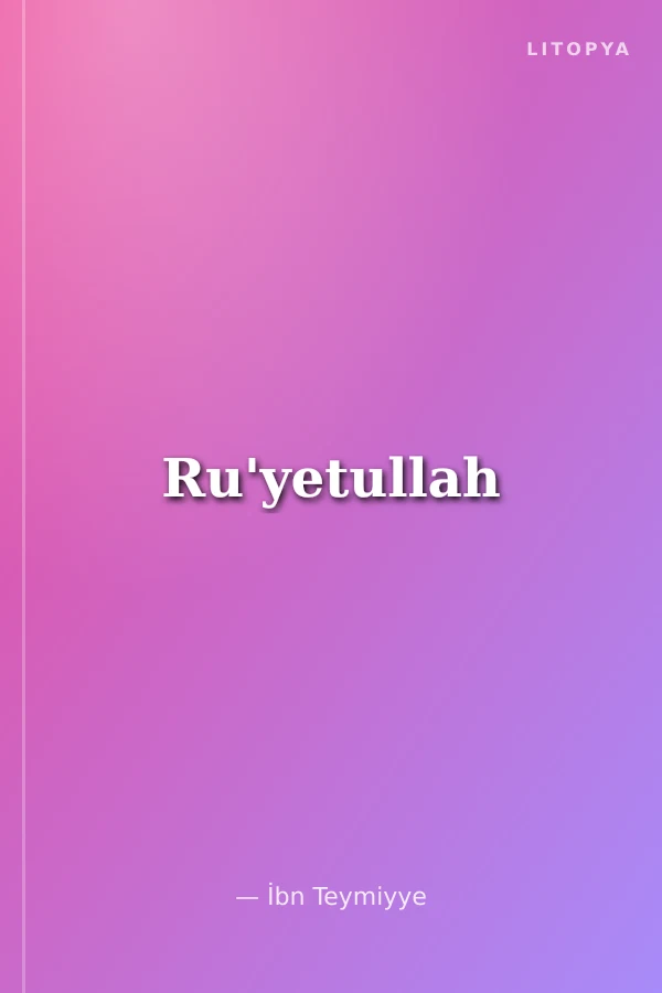 Ru'yetullah