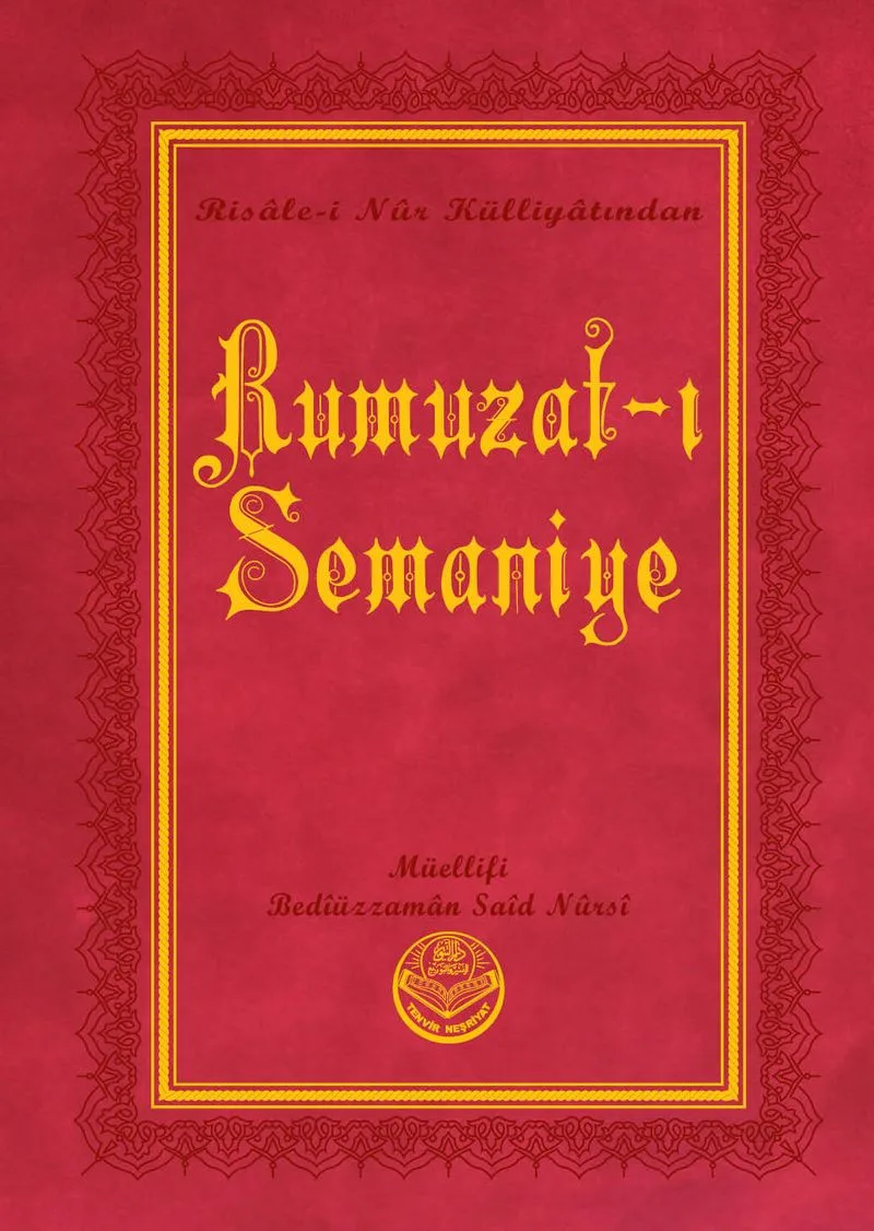 Rumuzat-ı Semaniye, Risalei Nur Külliyatından (Orta Boy, Termo Cilt)