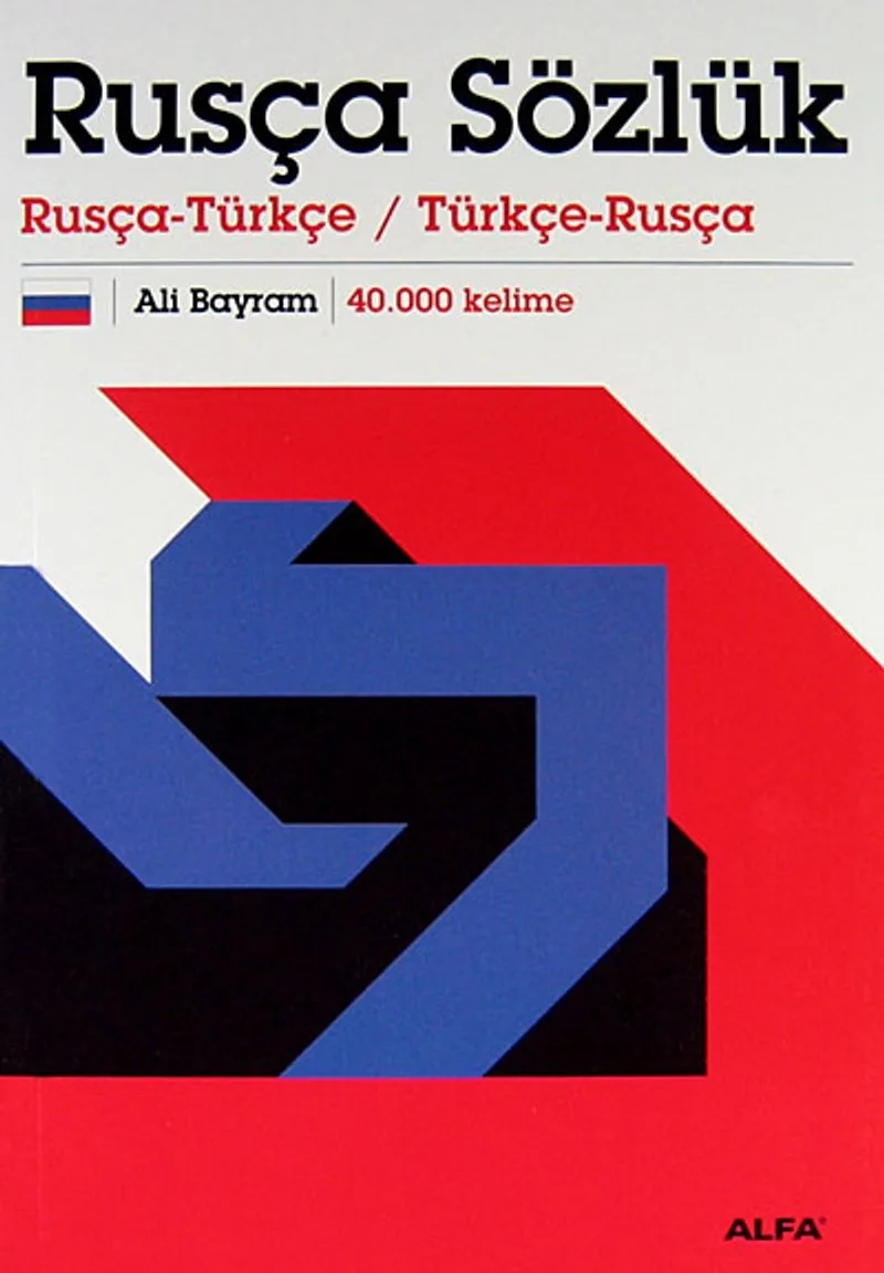 Rusça Sözlük Rusça-Türkçe / Türkçe-Rusça 40.000 Kelime