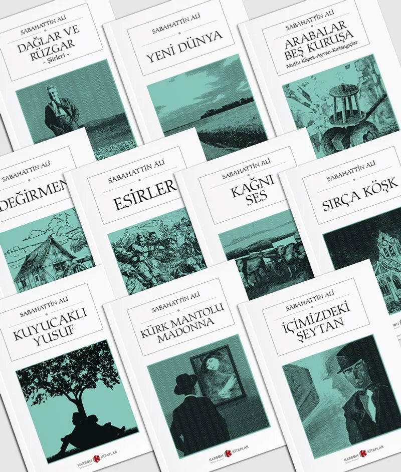 Sabahattin Ali Seti (10 Kitap)