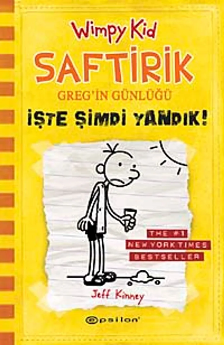 Saftirik Greg'in Günlüğü İşte Şimdi Yandık 4. Kitap
