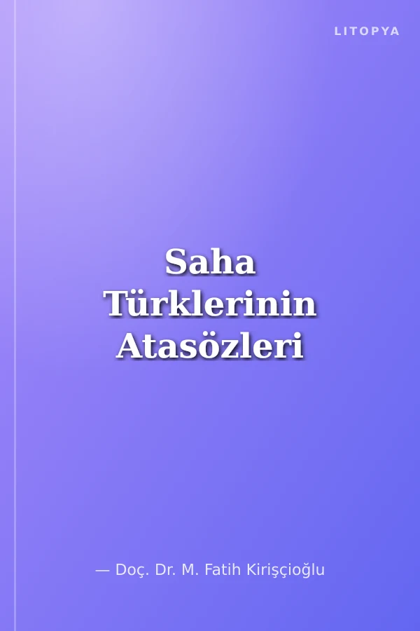 Saha Türklerinin Atasözleri