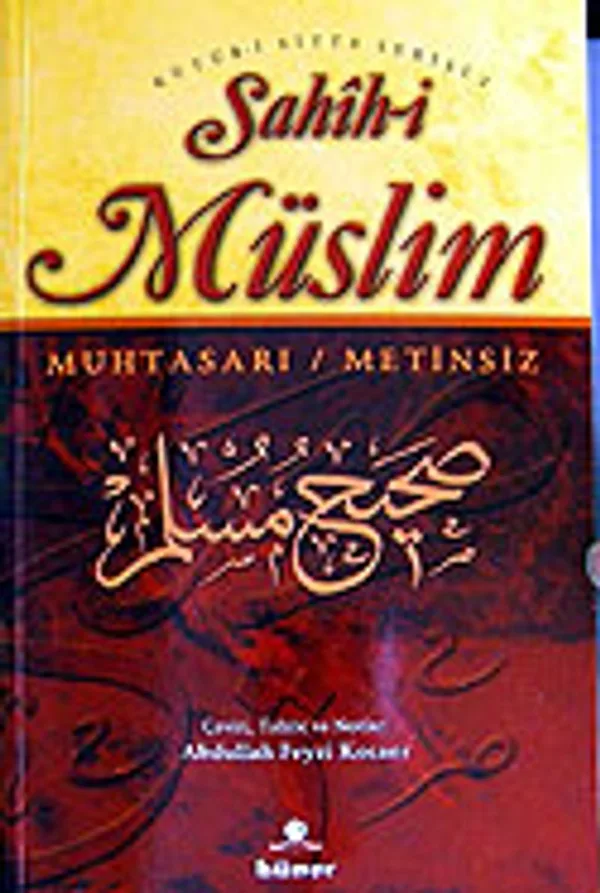 Sahih-i Müslim Muhtasarı (Ciltsiz) (Metinsiz) (2 Cilt Takım)