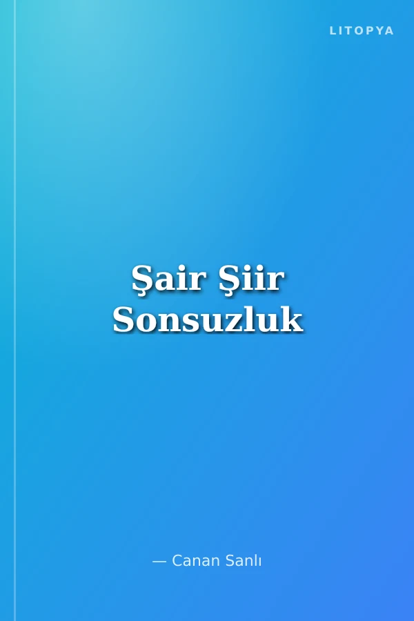 Şair Şiir Sonsuzluk