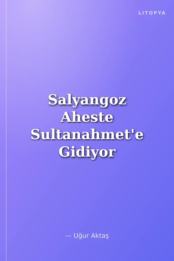 Salyangoz Aheste Sultanahmet'e Gidiyor