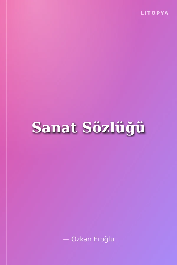 Sanat Sözlüğü