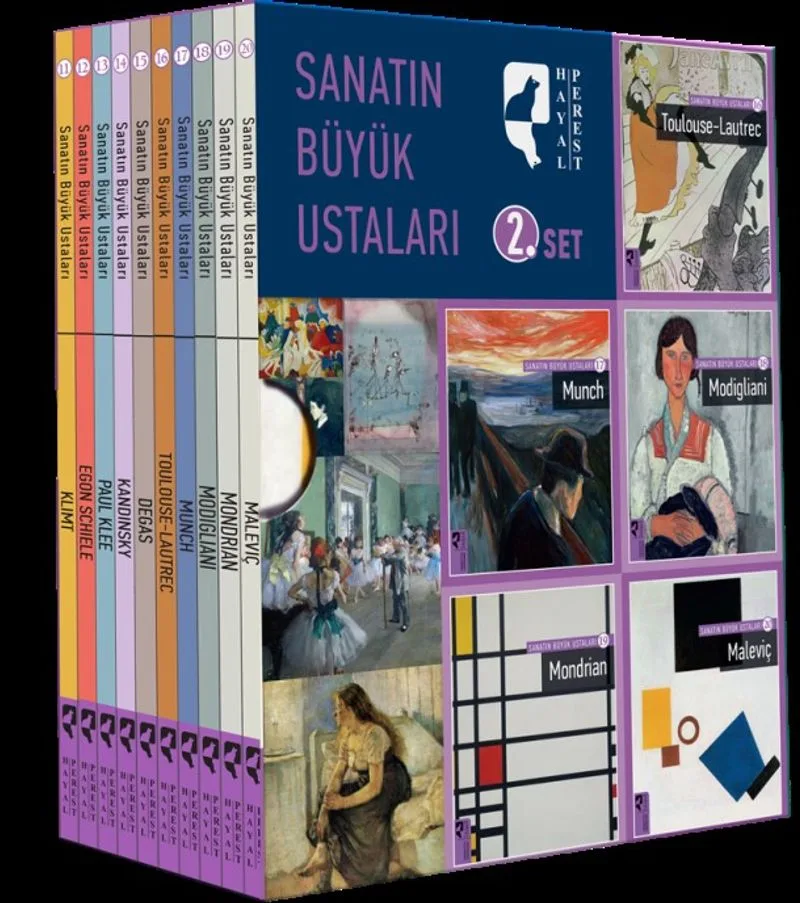 Sanatın Büyük Ustaları 2 (10 Kitap)