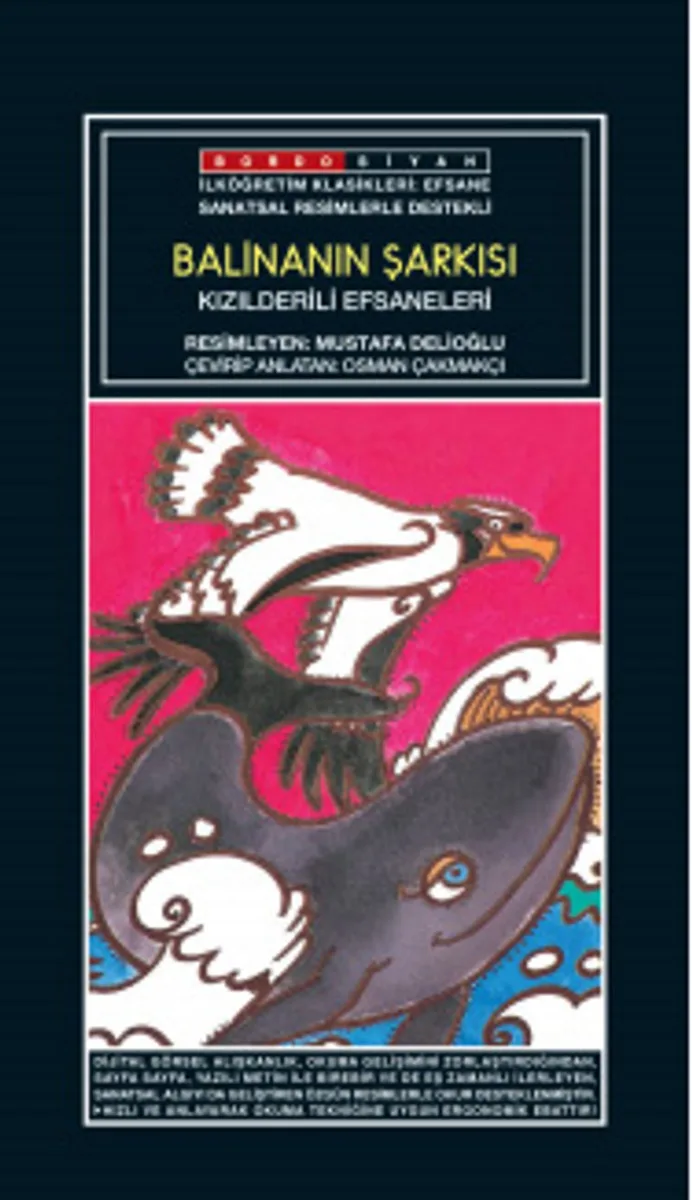 Sanatsal Resimli Balina'nın Şarkısı Kızılderili Efsaneleri