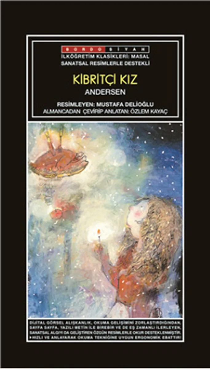 Sanatsal Resimli Kibritçi Kız