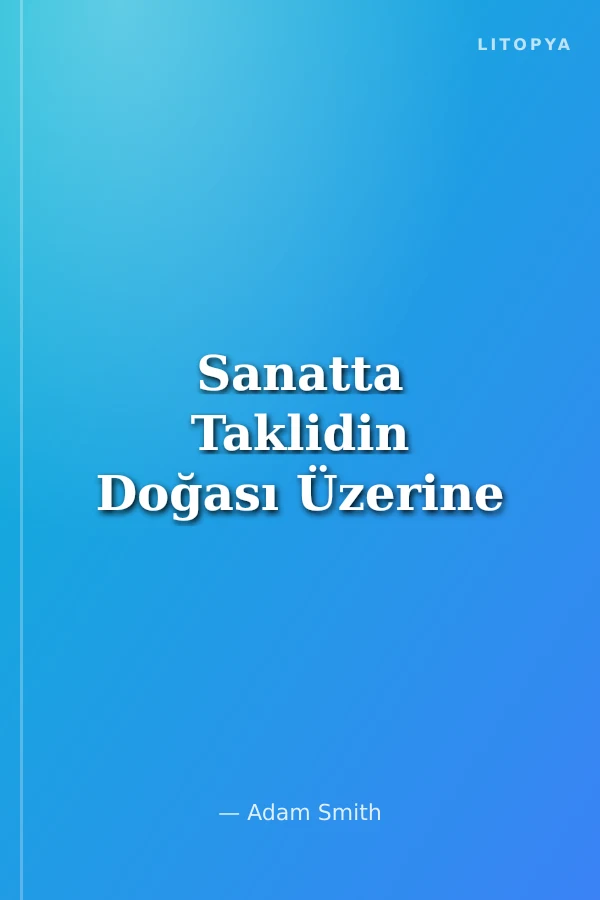 Sanatta Taklidin Doğası Üzerine