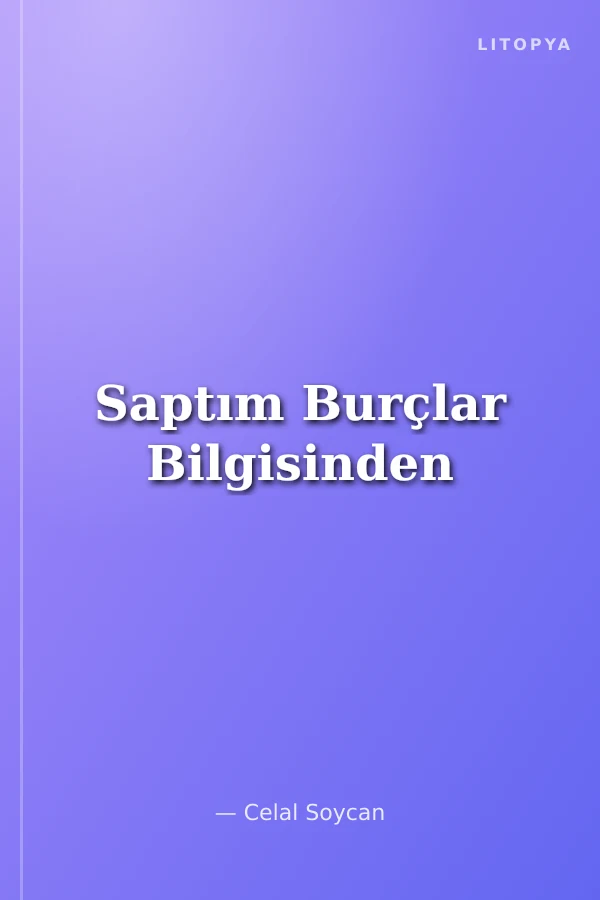 Saptım Burçlar Bilgisinden