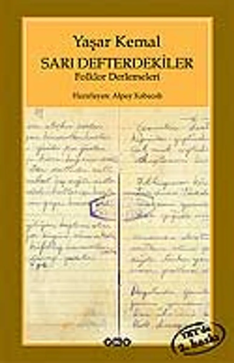 Sari defterdekiler
