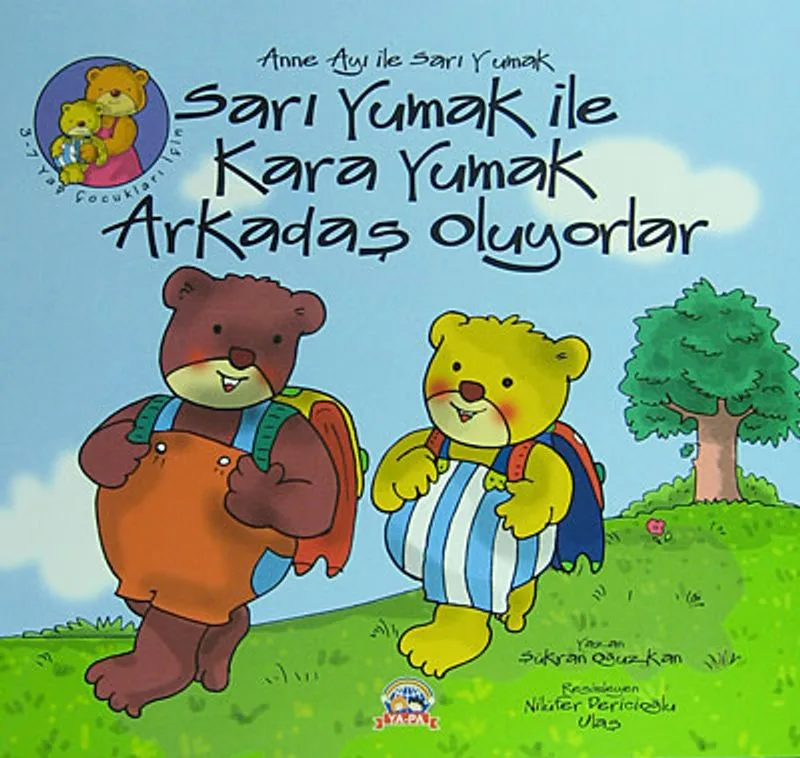 Sarı Yumak ile Kara Yumak Arkadaş Oluyorlar Anne Ayı ile Sarı Yumak